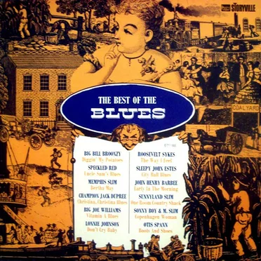 The Best of the Blues by Various Artists - album cover
