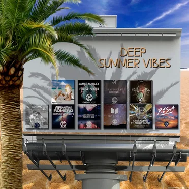 Deep Summer Vibes: Best Of Ensis Deep by Various Artists - album cover