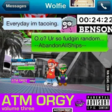 ATM ORGY | VOLUME THREE by Various Artists - album cover