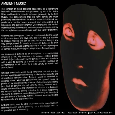 unit fx 1000 by meat computer - album cover