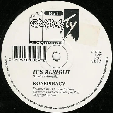 It's Alright / Wind It Up by Konspiracy - album cover