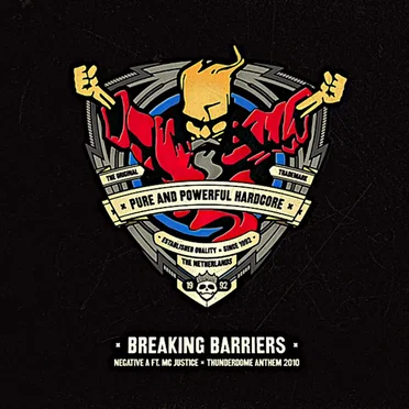 Thunderdome: Breaking Barriers by Various Artists - album cover