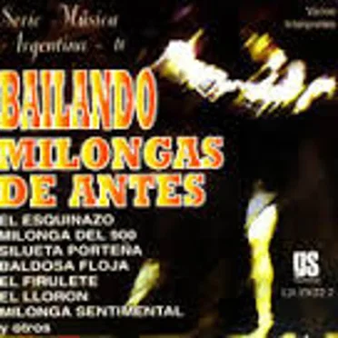 Bailando milongas de antes by Various Artists - album cover