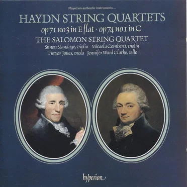 String Quartets: op. 71 no. 3 in E flat / op. 74 no. 1 in C