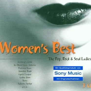 Women's Best: The Pop, Rock & Soul Ladies by Various Artists - album cover