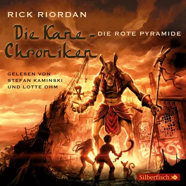 Die Kane‐Chroniken: Die rote Pyramide by Rick Riordan - album cover