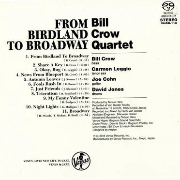 From Birdland To Broadway