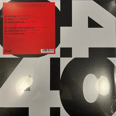 [PIAS] 40 by The Weathermen - album cover