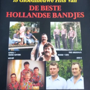 18 gloednieuwe hits van de beste Hollandse bandjes by Various Artists - album cover