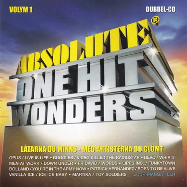 Absolute One Hit Wonders by Various Artists - album cover