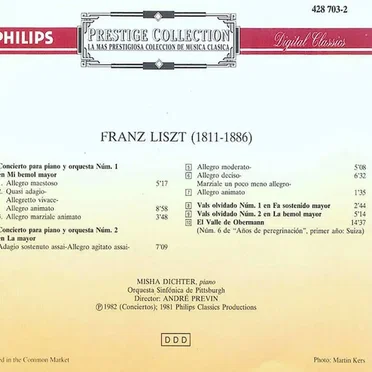 Los 2 Conciertos · Piezas Para Piano