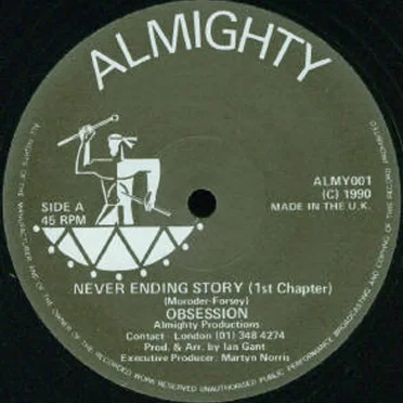 Never Ending Story by Obsession - album cover