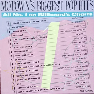 Motown’s Biggest Pop Hits: All #1 on Billboard’s Charts by Various Artists - album cover