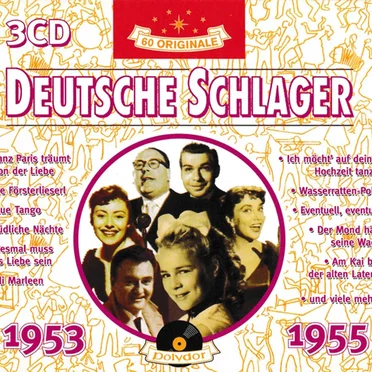 Deutsche Schlager 1953 - 1955 by Various Artists - album cover