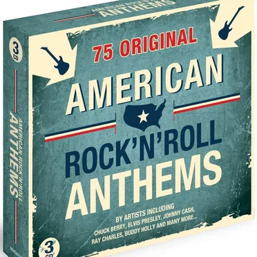 American Rock ’n’Roll Anthems by Various Artists - album cover