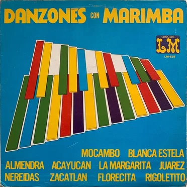 Danzones con Marimba by Marimba Orquesta la Niña del Sur - album cover