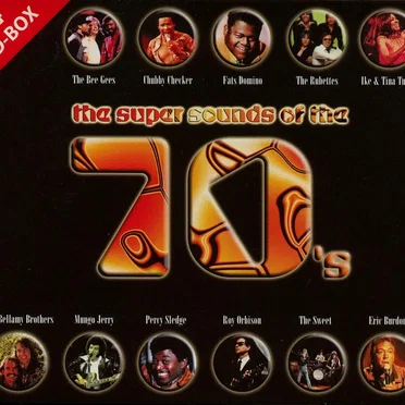 The Super Sounds of the 70’s by Various Artists - album cover