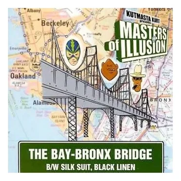 The Bay-Bronx Bridge / Silk Suit, Black Linen