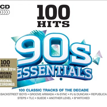 100 Hits: 90s Essentials by Various Artists - album cover