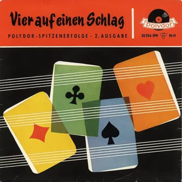 Vier auf einen Schlag - Polydor-Spitzenerfolge 2. Ausgabe by Peter Alexander - album cover