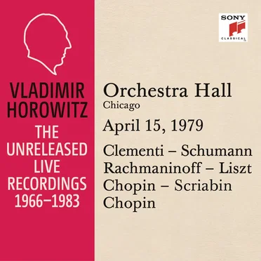 Vladimir Horowitz in Recital at Orchestra Hall Chicago April 15 1979