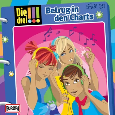 Die drei !!! Fall 31: Betrug in den Charts by Die drei !!! - album cover