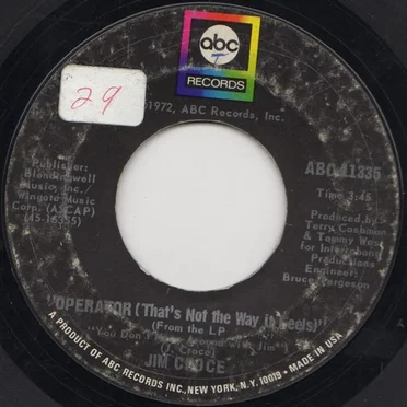 Operator (That’s Not the Way It Feels) / Rapid Roy (The Stock Car Boy)