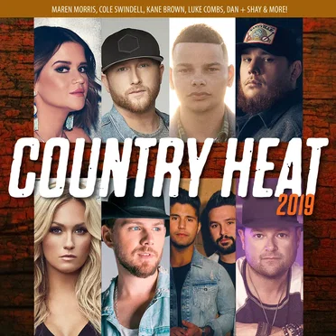 Country Heat 2019 by Various Artists - album cover