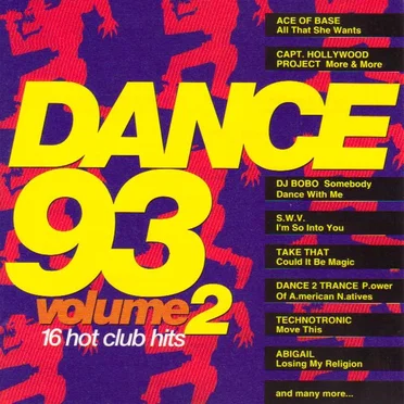 Dance 93 Volume 2 by Various Artists - album cover