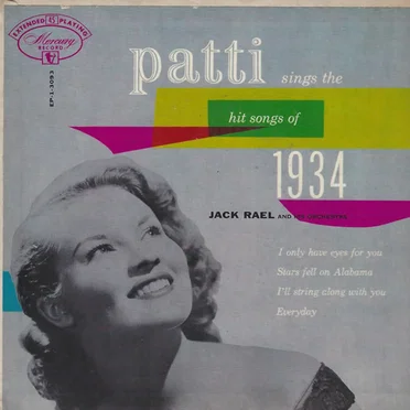 Patti Sings the Hit Songs of 1934