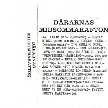 Dårarnas midsommarafton