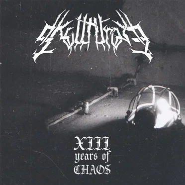 XIII Years of Chaos by Skullthrone - album cover
