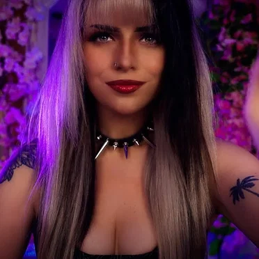 ASMR Laying in Goth Girlfriend's Lap POV Negative Energy Plucking by ASMR Shanny - album cover
