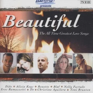 Beautiful: The All Time Greatest Love Songs by Various Artists - album cover