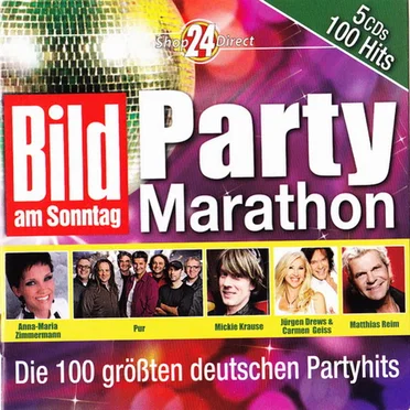 Bild am Sonntag: Party Marathon by Various Artists - album cover