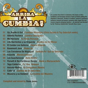 ¡Arriba la cumbia! by Various Artists - album cover