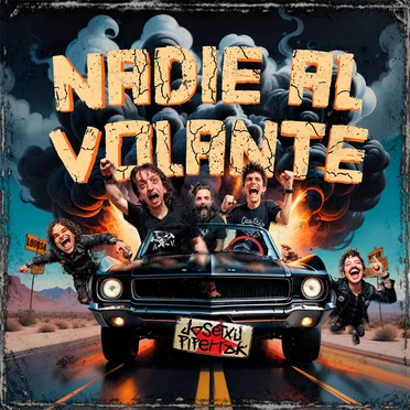 Nadie al Volante by Josetxu Piperrak & The Riber Rock Band - album cover