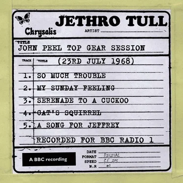 John Peel Top Gear Session: 23rd July 1968