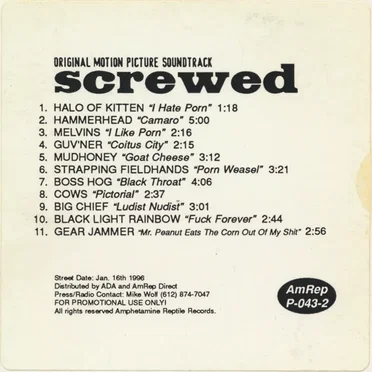 Screwed: Al Goldstein's Kingdom of Porn by Various Artists - album cover