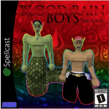 BLOOD RAIN BOYS THE GAME by Diamondsonmydick - album cover
