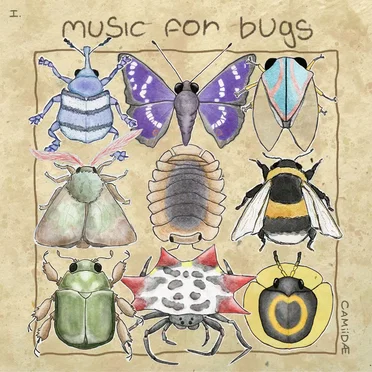 music for bugs by camiidae - album cover