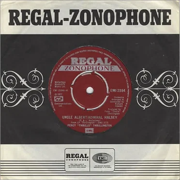 Uncle Albert/Admiral Halsey by Percy “Thrills” Thrillington - album cover