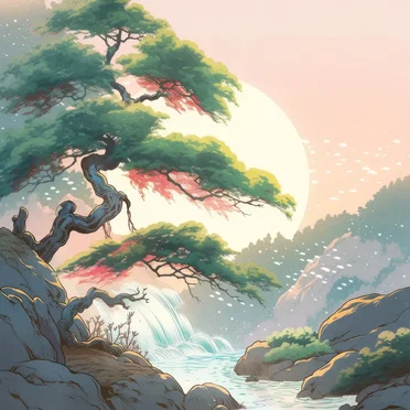 suspended in a sunbeam