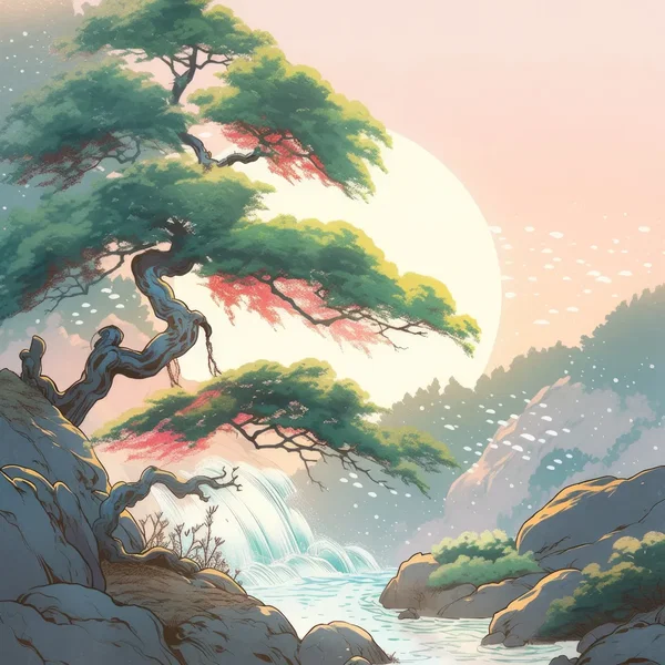 suspended in a sunbeam