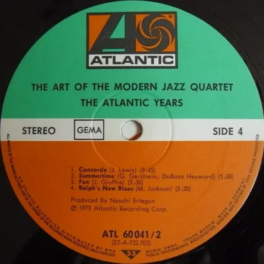 The Art Of The Modern Jazz Quartet - The Atlantic Years