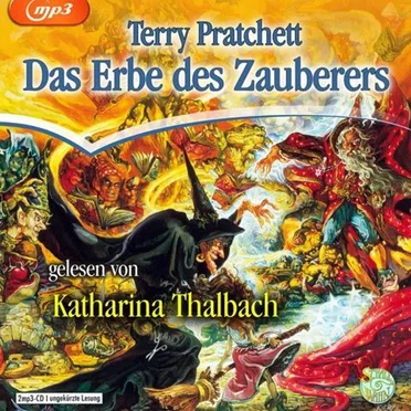 Das Erbe des Zauberers by Terry Pratchett - album cover