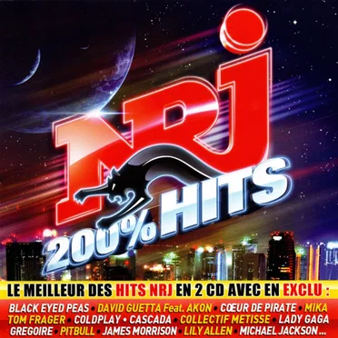 NRJ 200% Hits 2009 Vol.2 by Various Artists - album cover