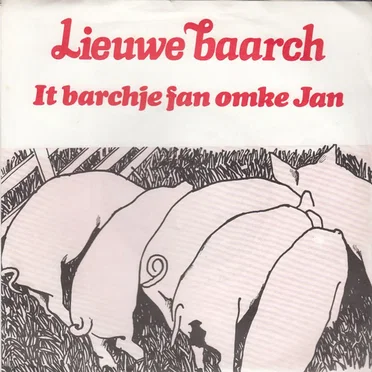 It barchje fan omke Jan / Waldsang by Lieuwe Baarch - album cover