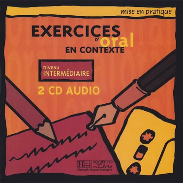 Exercices d'oral en Contexte : Niveau intermédiaire by Hachette - album cover