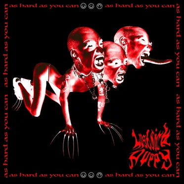 AS HARD AS YOU CAN by LustSickPuppy - album cover